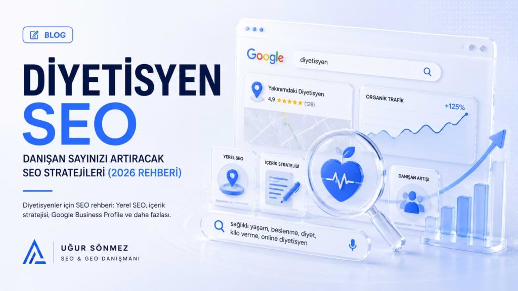 Diyetisyen SEO Nedir? Danışan Sayınızı Artıracak SEO Stratejileri (2026 Rehberi)